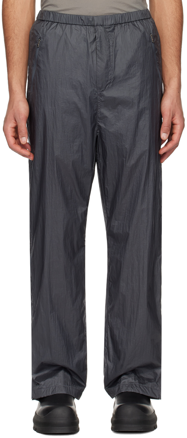 Shop Amomento Navy Elasticized Trousers
