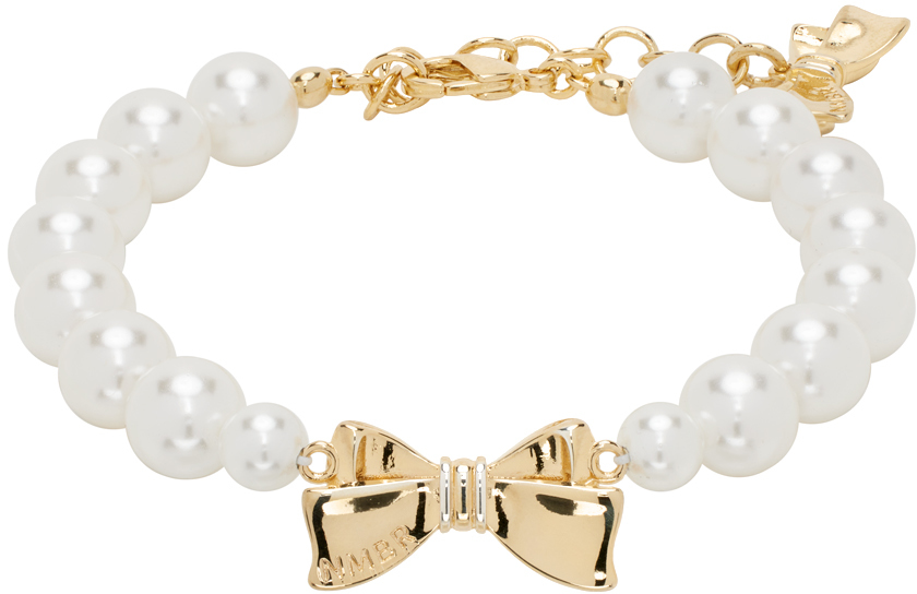 White & Gold #9902 Bracelet