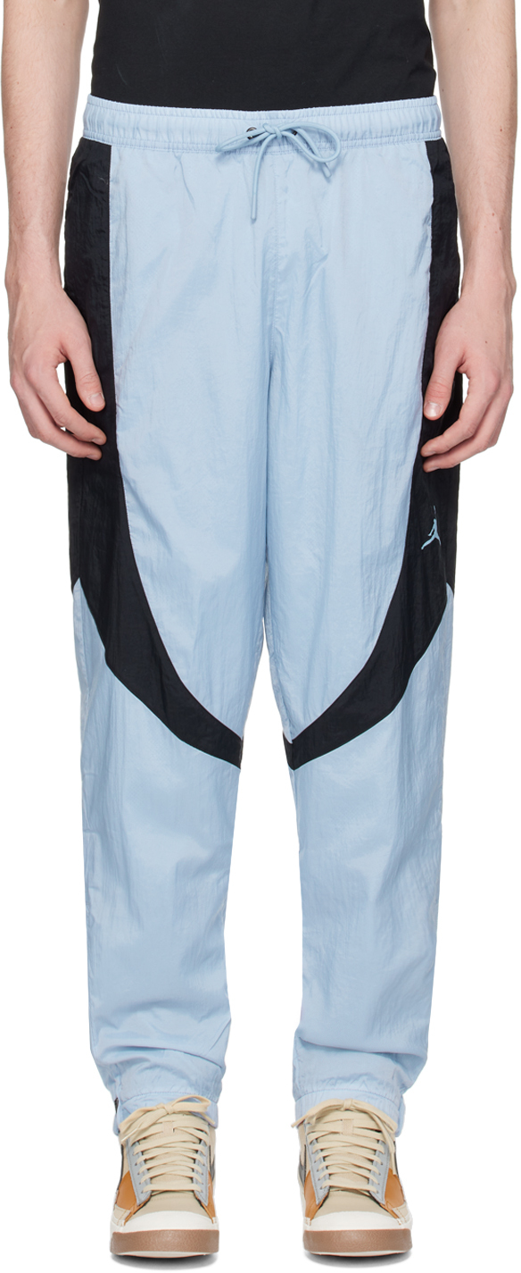 Shop Nike Blue & Black Sport Jam Sweatpants In Blue Grey/black