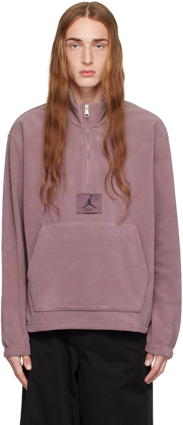 Shop Nike Purple Winterized Sweatshirt In Sky J Mauve