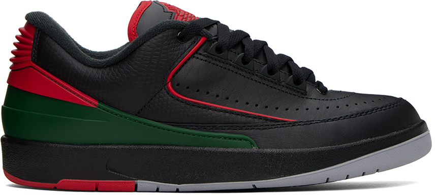 Black Air Jordan 2 Low Origins Sneakers