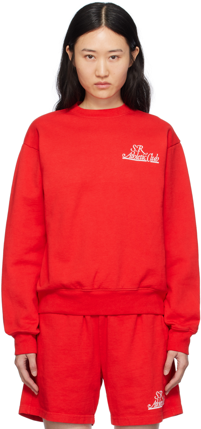 Red Prep Sweatshirt