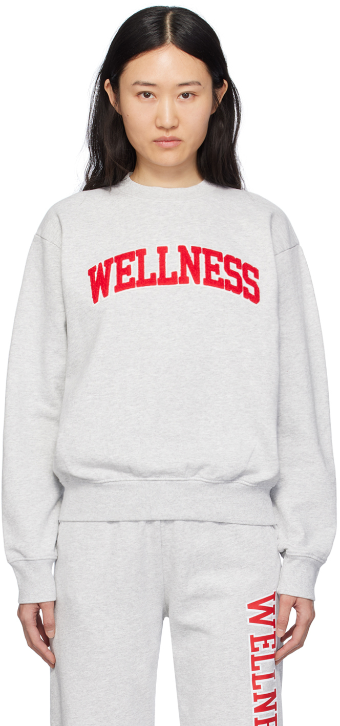 Gray 'Wellness' Ivy Sweatshirt