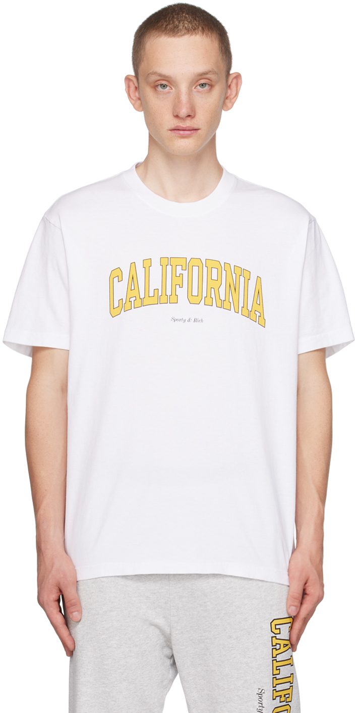 White 'California' T-Shirt