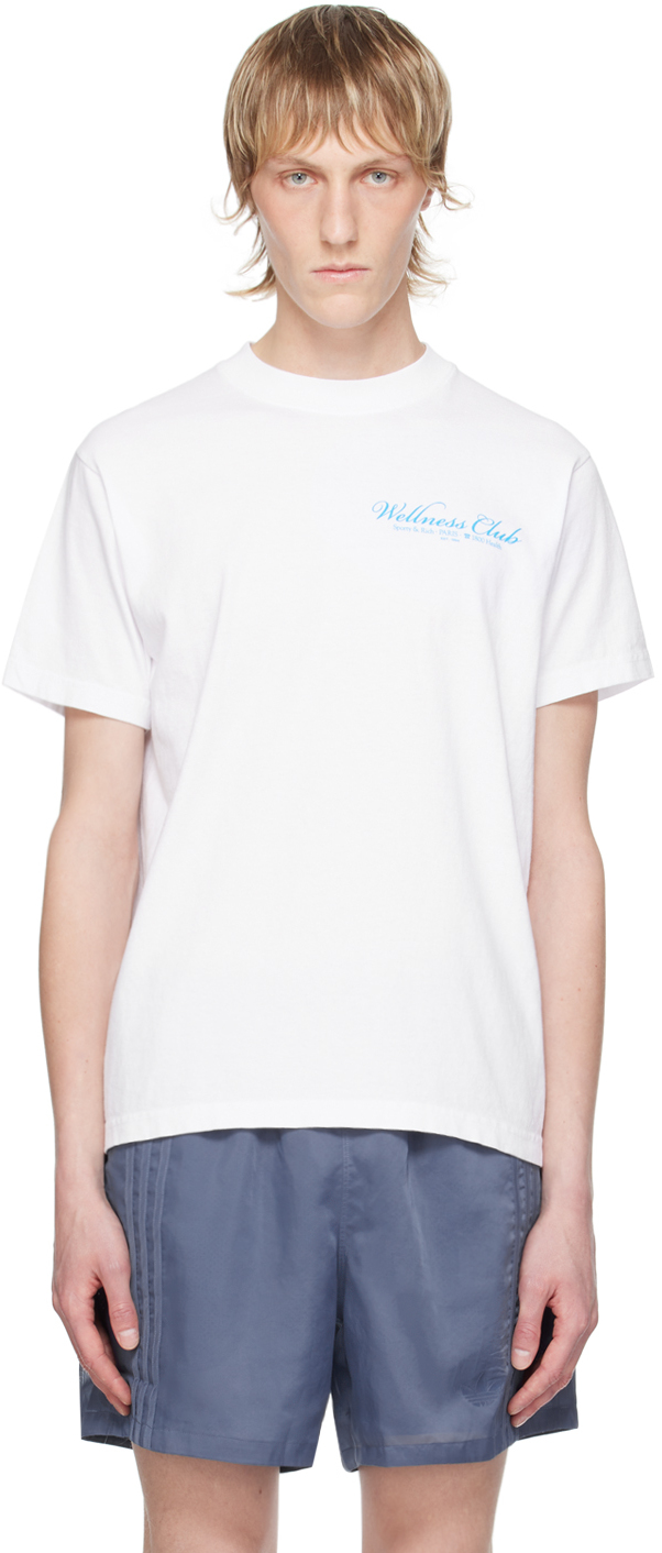 White '1800 Health' T-Shirt