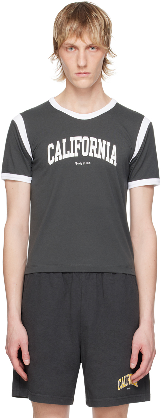 Gray 'California' T-Shirt