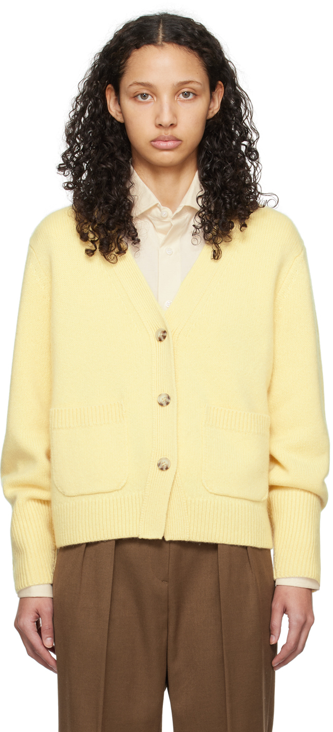 arch4: Yellow Janelle Cardigan | SSENSE