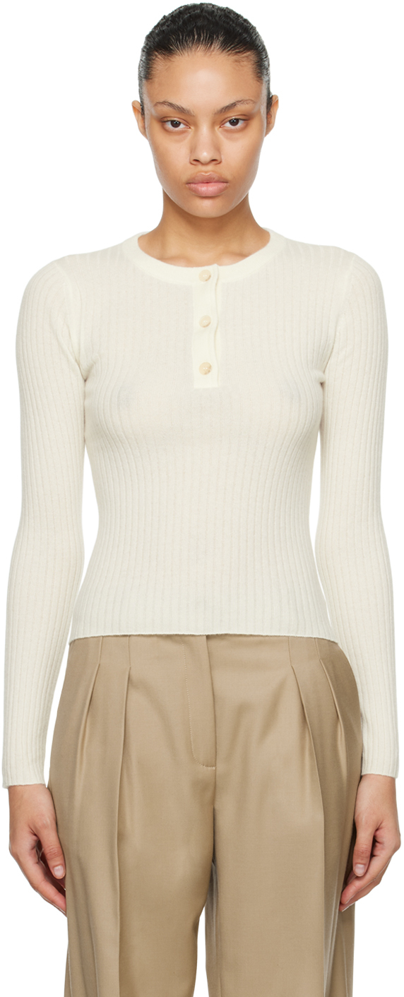 Arch4 Women's Noa Cashmere Sweater In Ivory