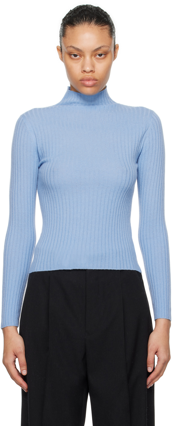 Arch4 Blue Ariana Turtleneck In Egyptian Blue