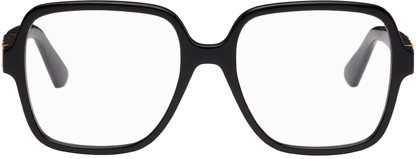 Black Square Acetate Glasses