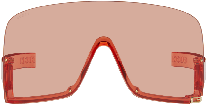 Gucci Red Mask Sunglasses