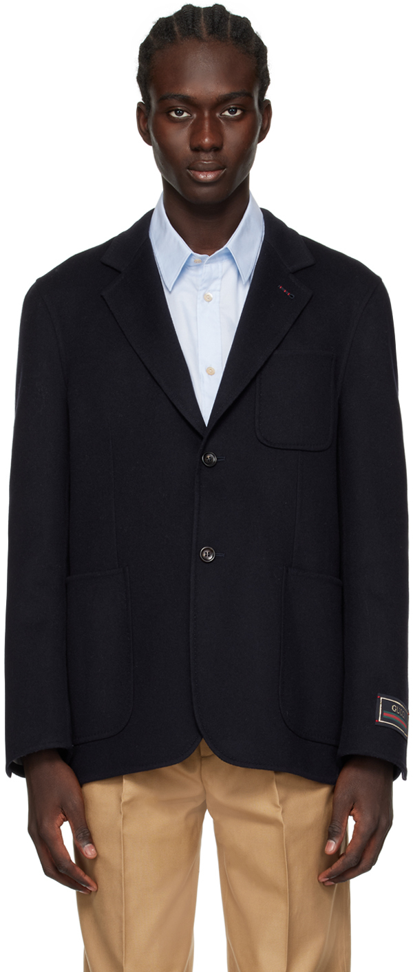 Gucci shop navy blazer