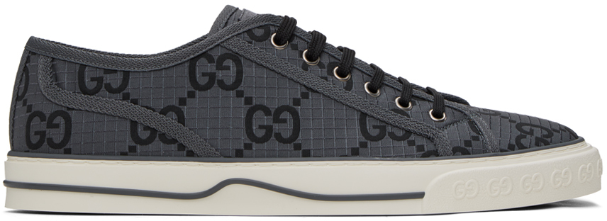 GUCCI GRAY TENNIS 1977 SNEAKERS