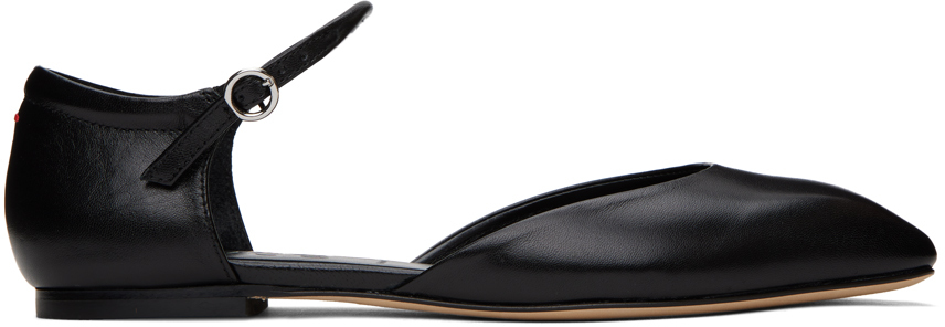 【関税込み】Aeyde ブラック Miri ローファー Black Miri Loafers by Aeyde on Sale