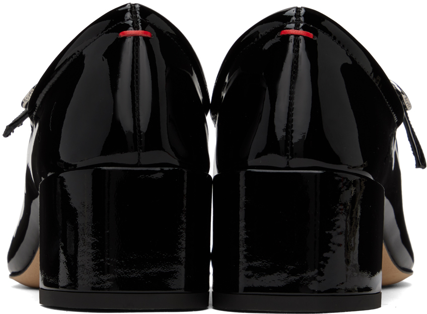 Aeyde Black Aline Heels In Black