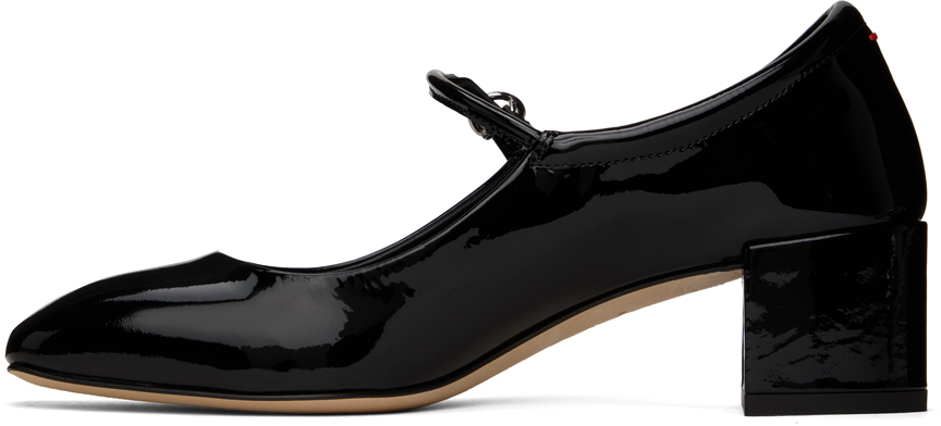 Aeyde Black Aline Heels In Black