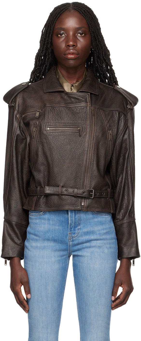 Designer leather jackets for Women SSENSE UK