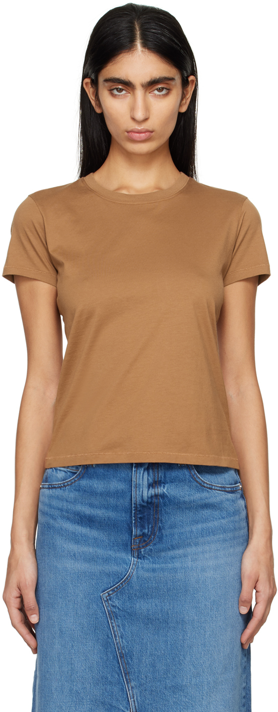 Tan Baby T-Shirt by FRAME on Sale