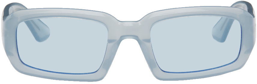 SSENSE Exclusive Blue Ice Studios Edition Mektoub Sunglasses