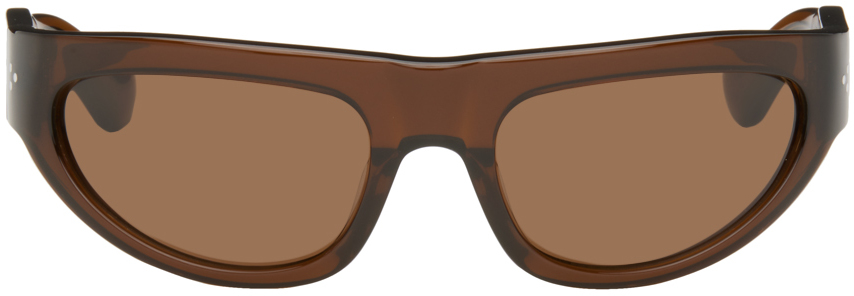 Port Tanger Brown Malick Sunglasses In Bunaa/tobacco