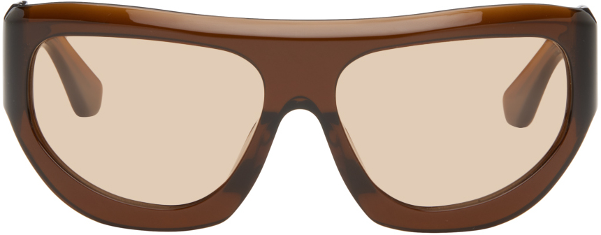 Port Tanger Brown Dost Sunglasses In Bunaa/amber