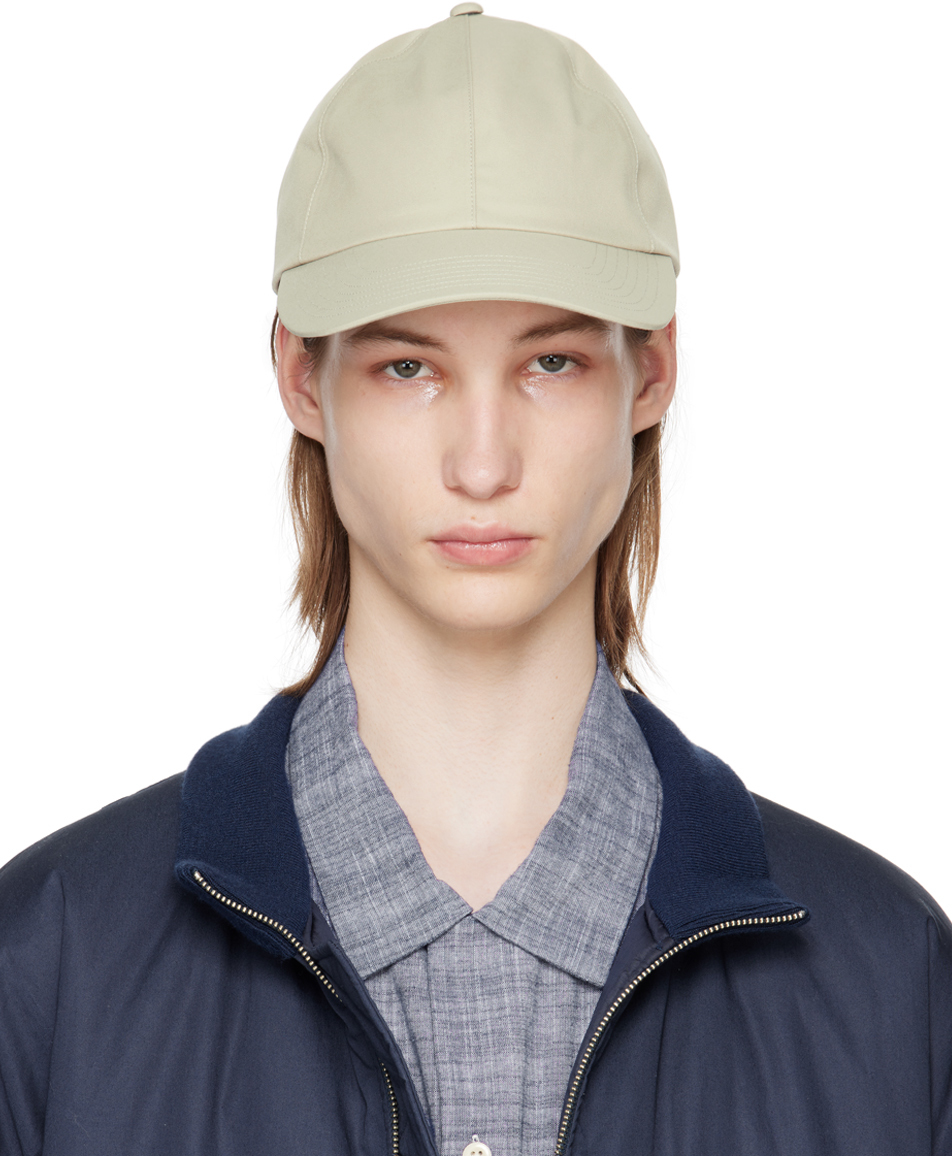 Beige 2L Gore-Tex Cap by nanamica on Sale