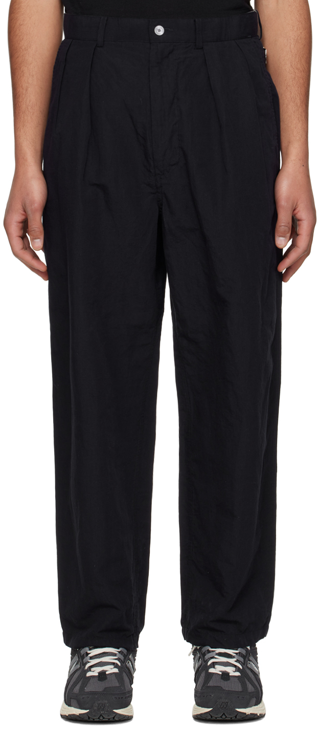 Navy Ivy Trousers by nanamica on Sale