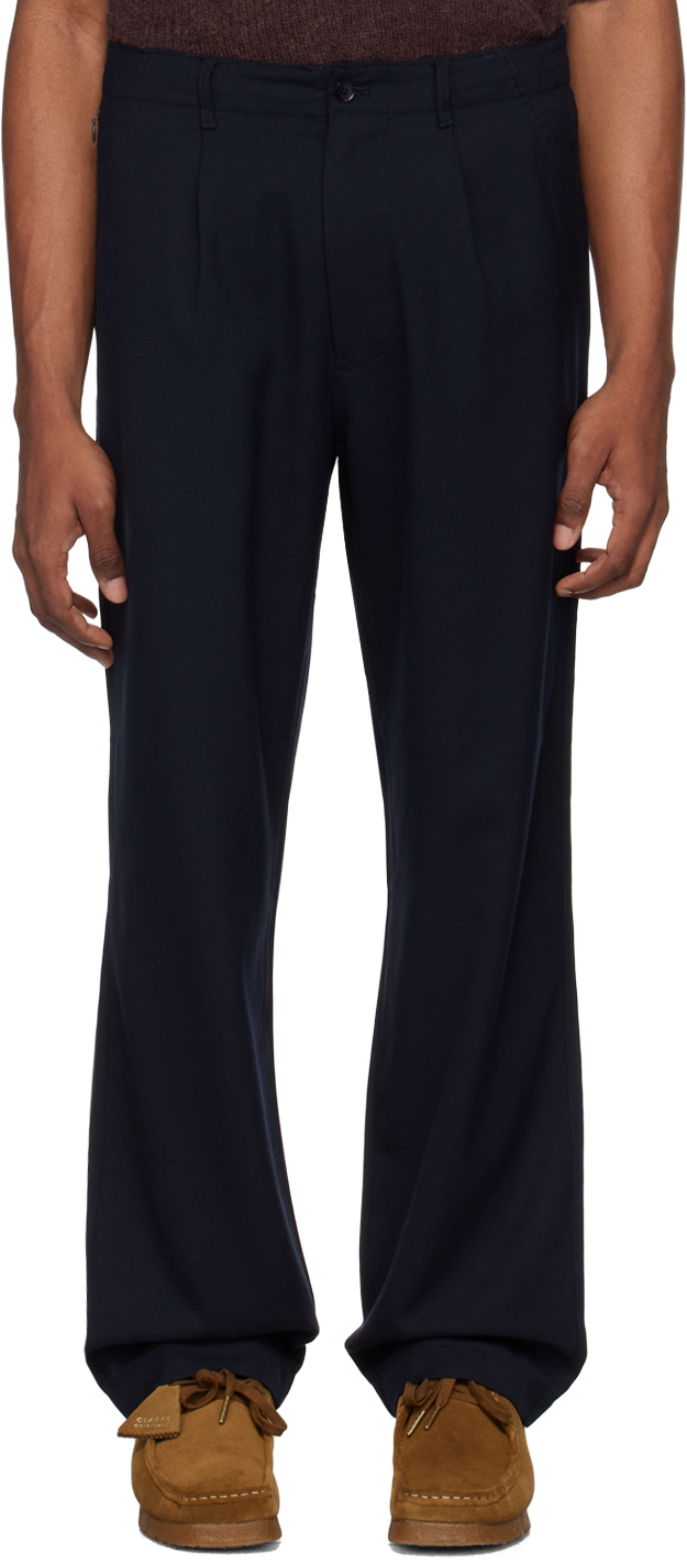 Navy Club Trousers