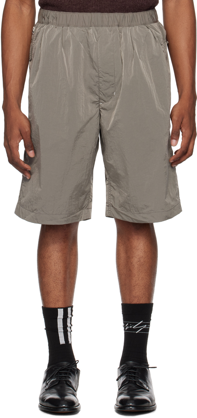 Nanamica Beige Wind Shorts In Be Beige