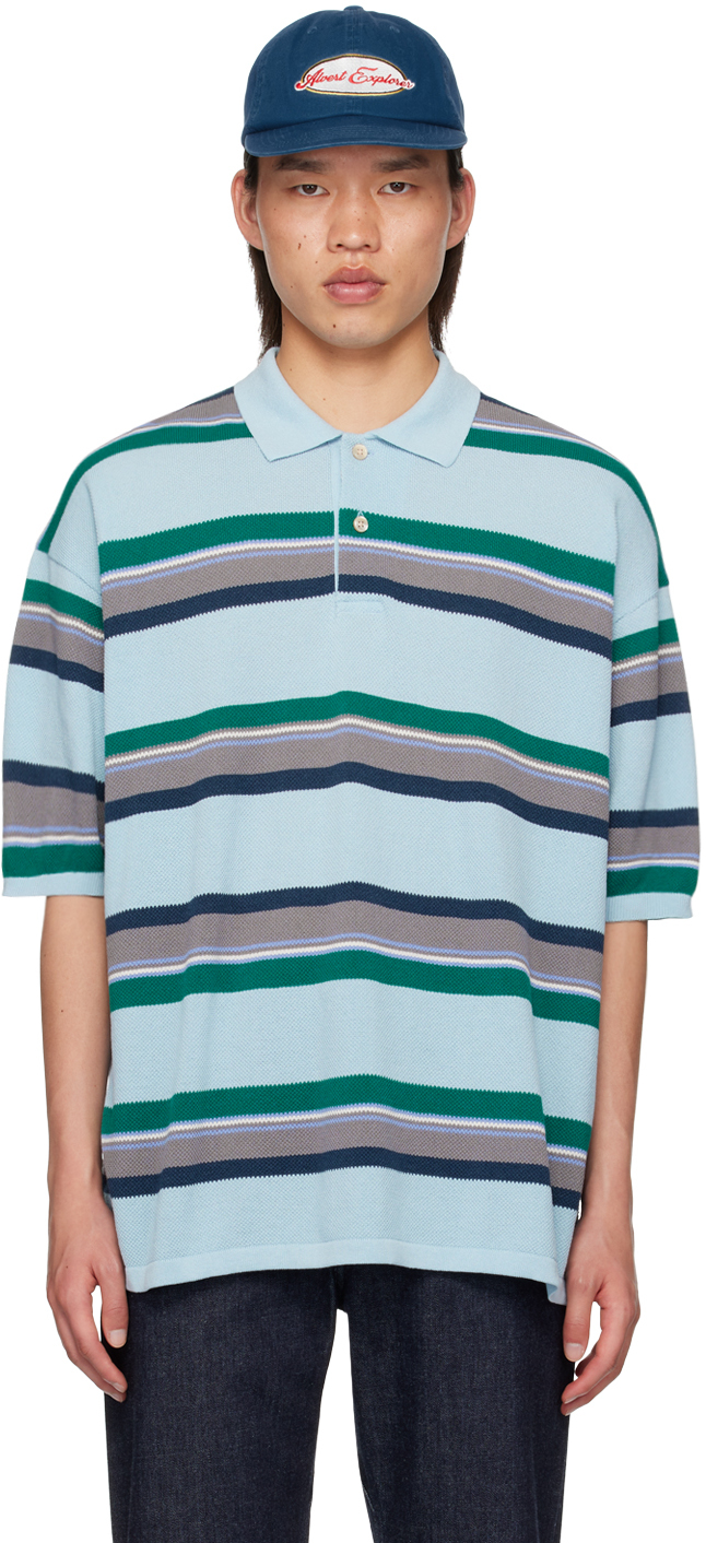 Navy Stripe Polo