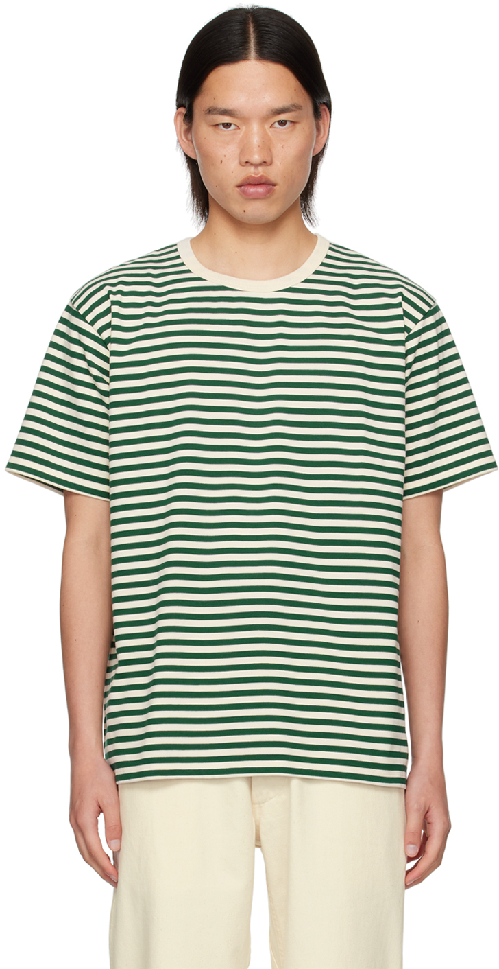 Green & Beige COOLMAX T-Shirt