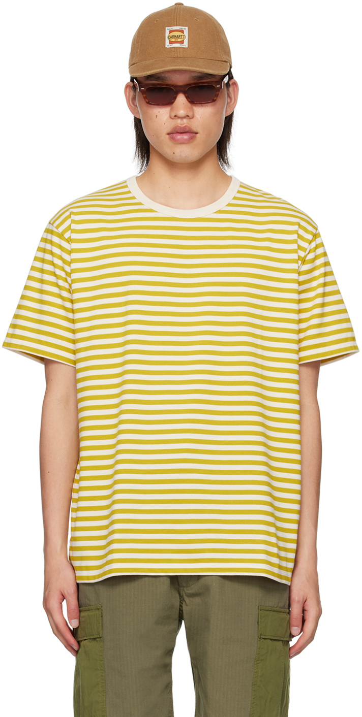 Yellow & Beige COOLMAX T-Shirt