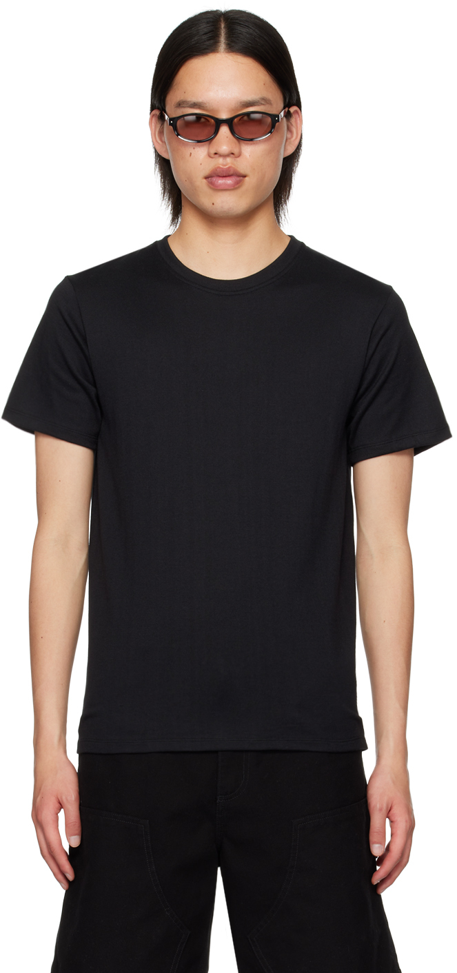Black Loopwheel COOLMAX T-Shirt