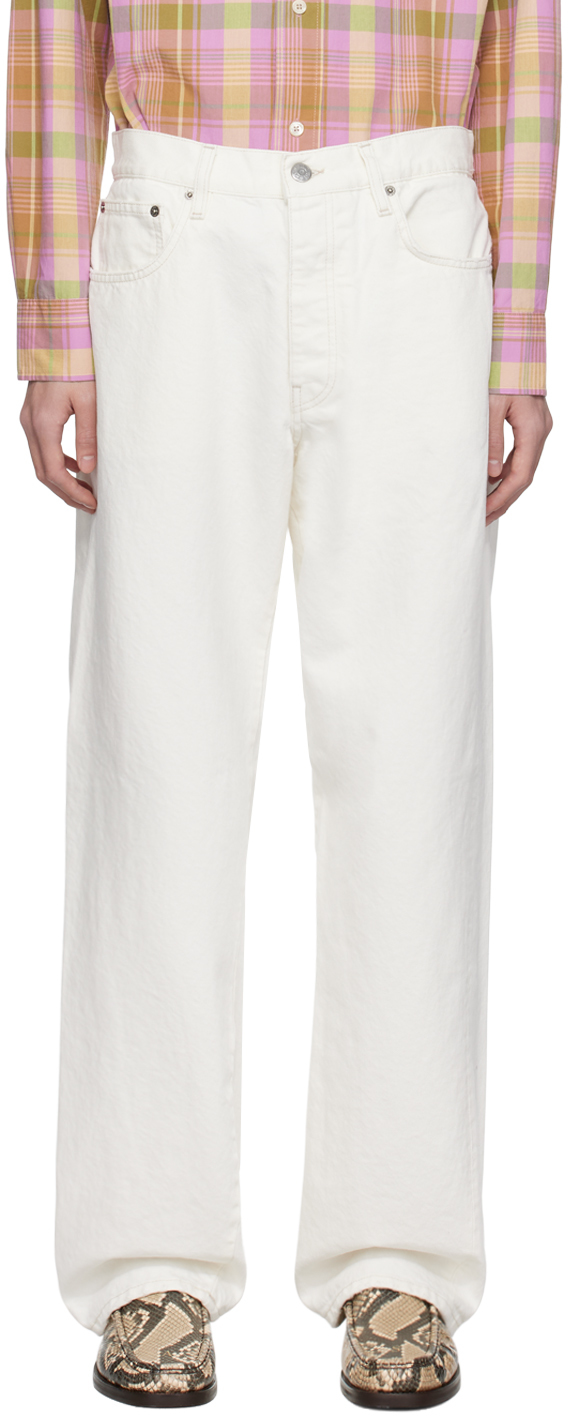 Off-White Wide Twist Jeans