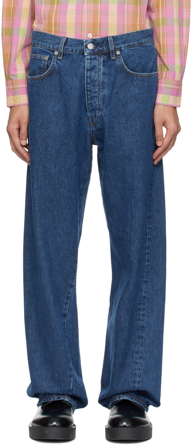 Sunflower Standard Straight-leg Jeans In 736 Rinse Blue