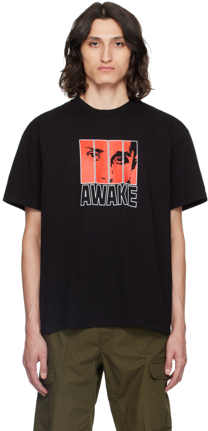 Shop Awake Ny Black Print T-shirt
