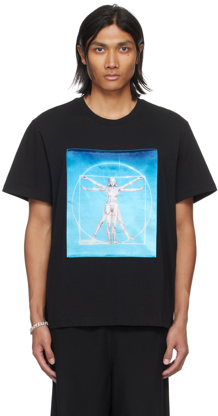 Black Vitruvian Woman T-Shirt