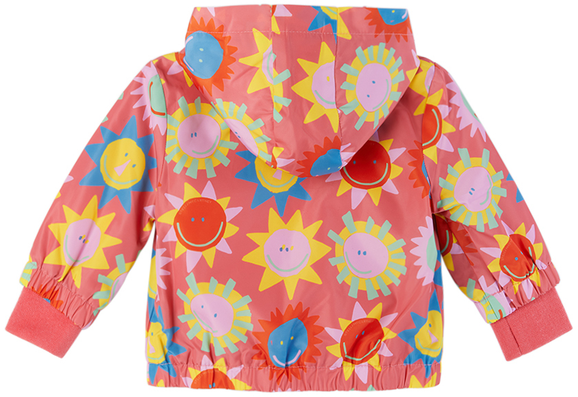 Stella Mccartney Baby Pink Printed Jacket In 50dmc Pink