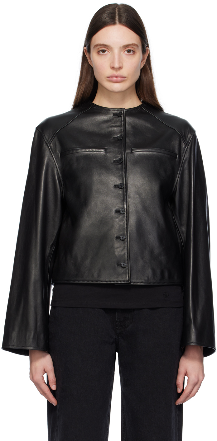 Black Brize Leather Jacket