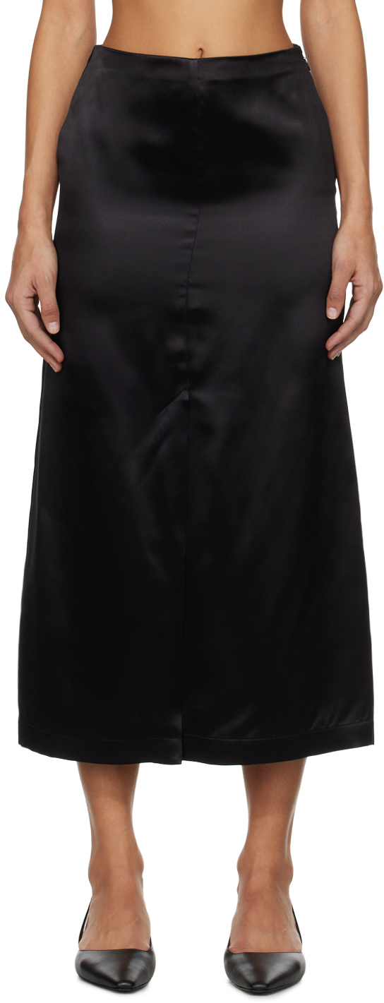 Black Lys Midi Skirt