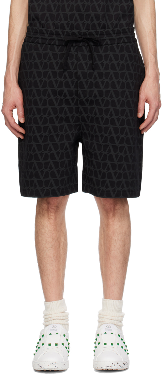 Black Toile Iconographe Shorts