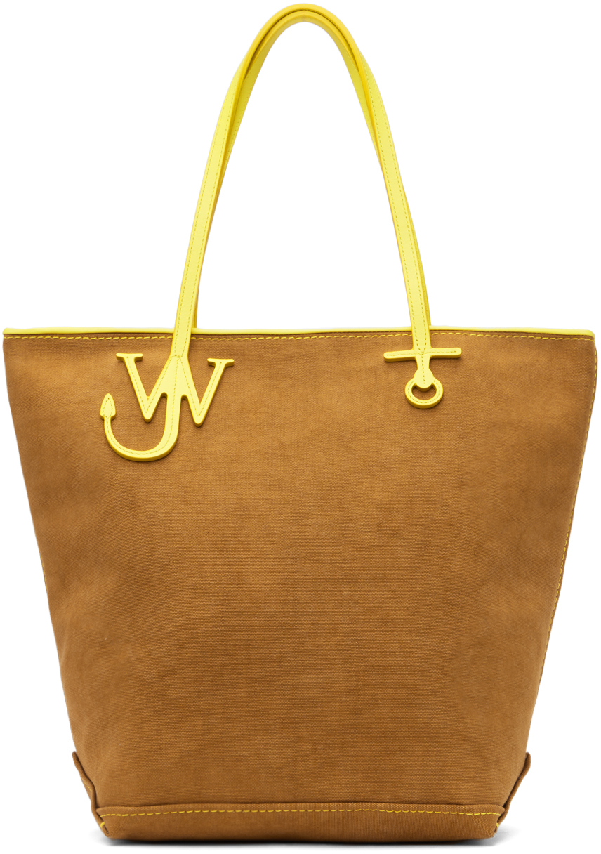 【関税込み】JW Anderson タン トール Anchor トートバッグ JW Andersonのタン トール Anchor トートバッグがセール中
