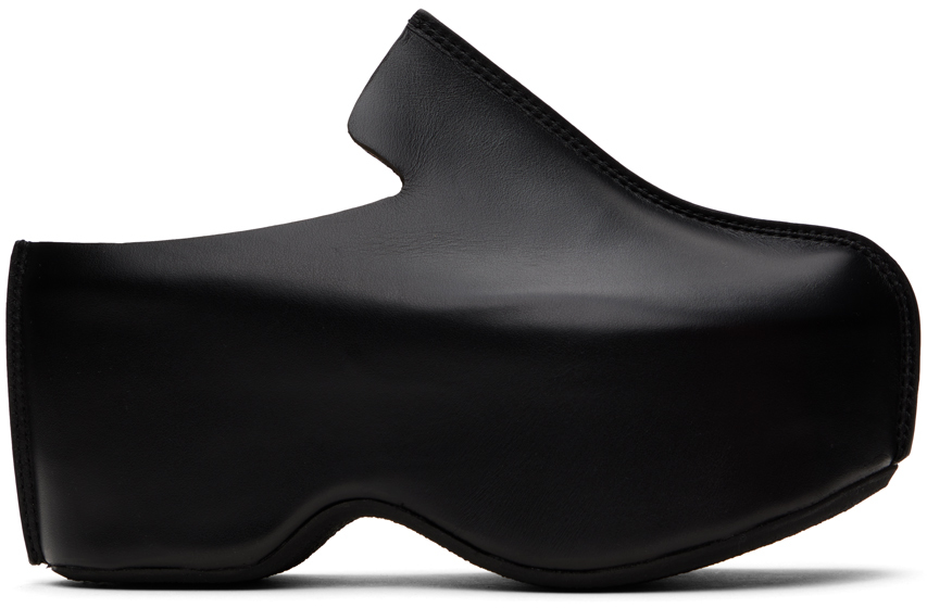 Jungle Fur Platform Mules