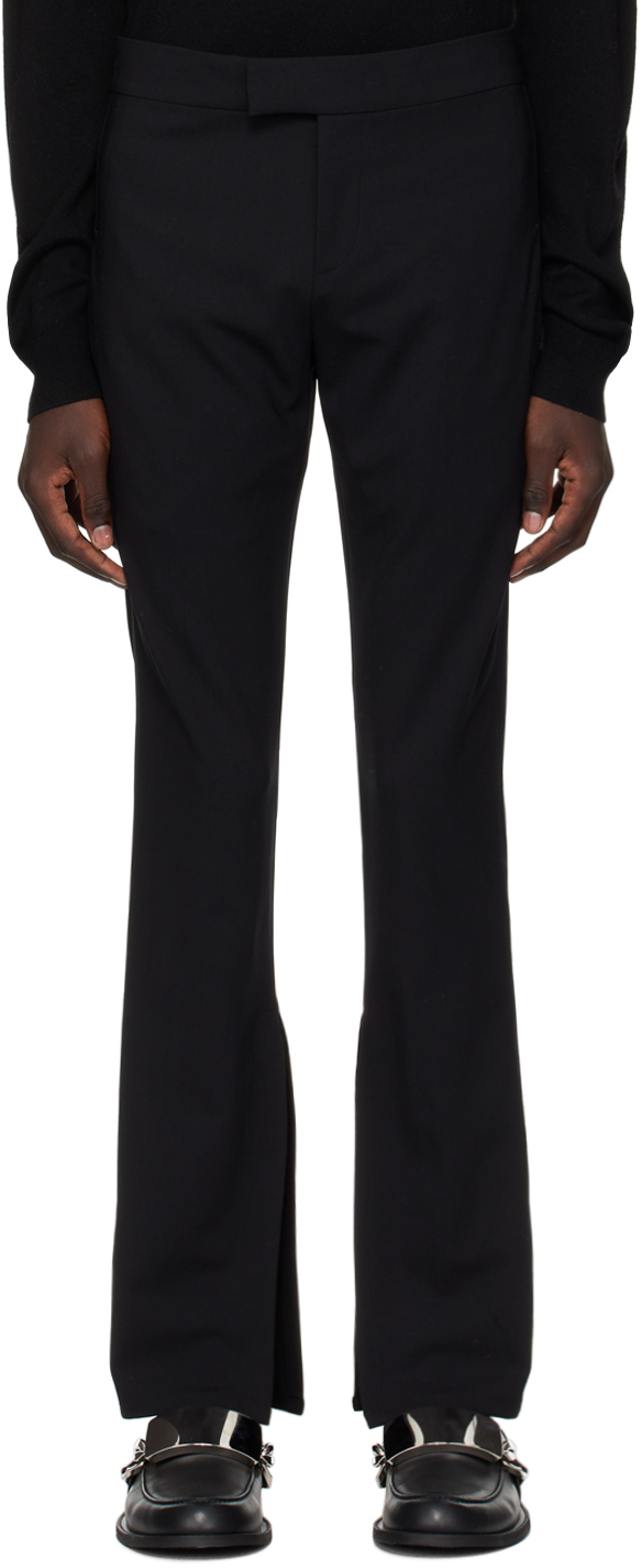 Jw Anderson Black Tailored Trousers In 999 Black