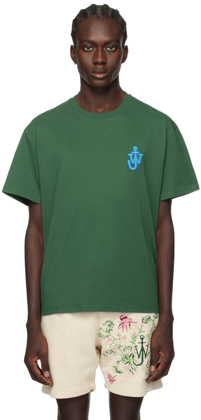 Green Anchor Patch T-Shirt