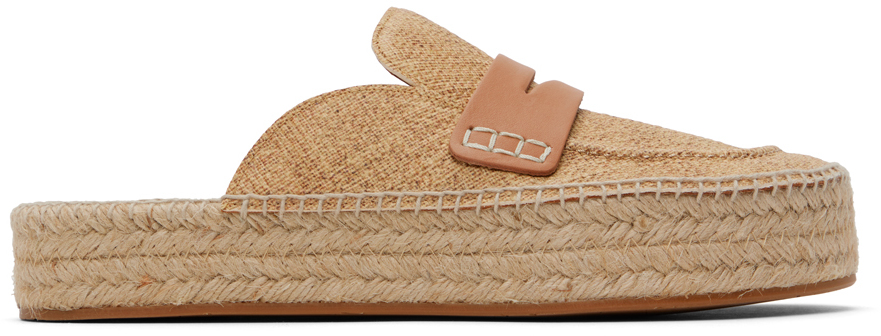 【関税込み】JW Anderson ベージュ スリッポン エスパドリーユ JW Andersonのベージュ スリッポン エスパドリーユがセール中