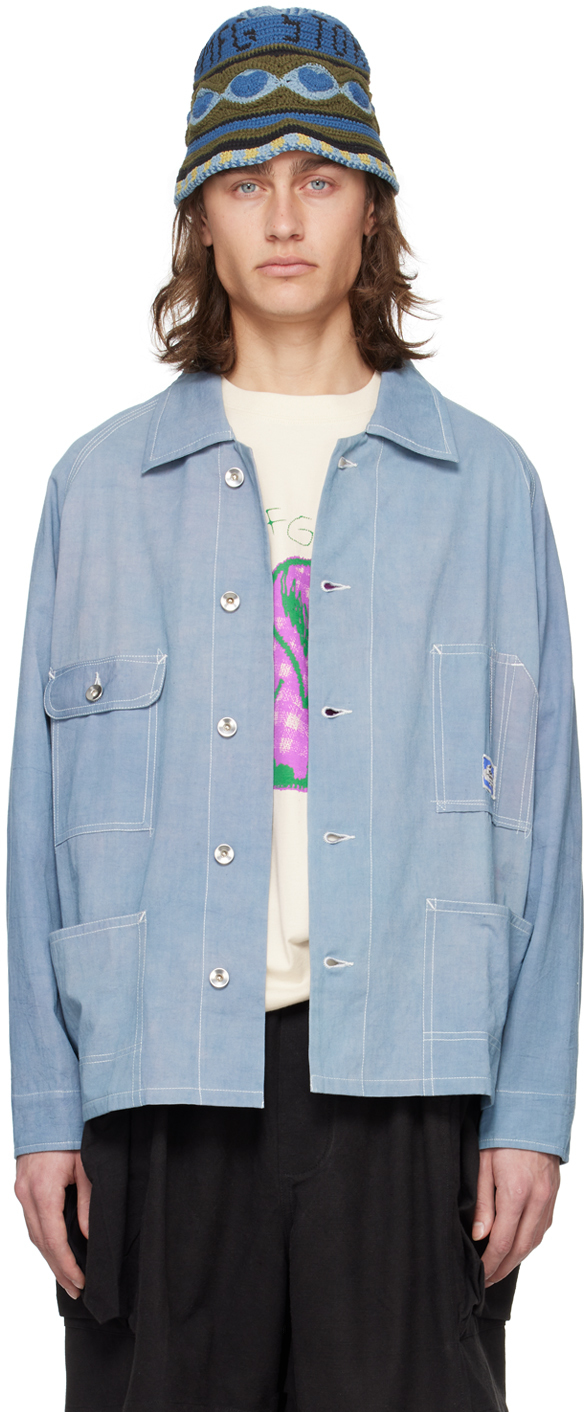 ジャケット・アウター STORY MFG RAILROAD JACKET Story MFG. Railroad Jacket | Ancient Pink Wonky-Wear | Canoe