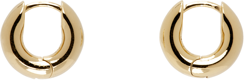 Shop Hatton Labs Gold Round Hoop Earrings