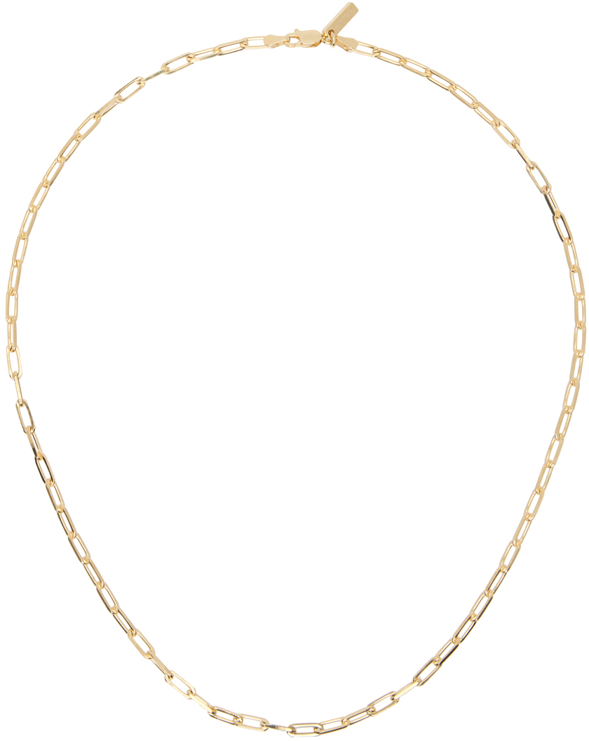 Shop Hatton Labs Gold Paperclip Chain Necklace