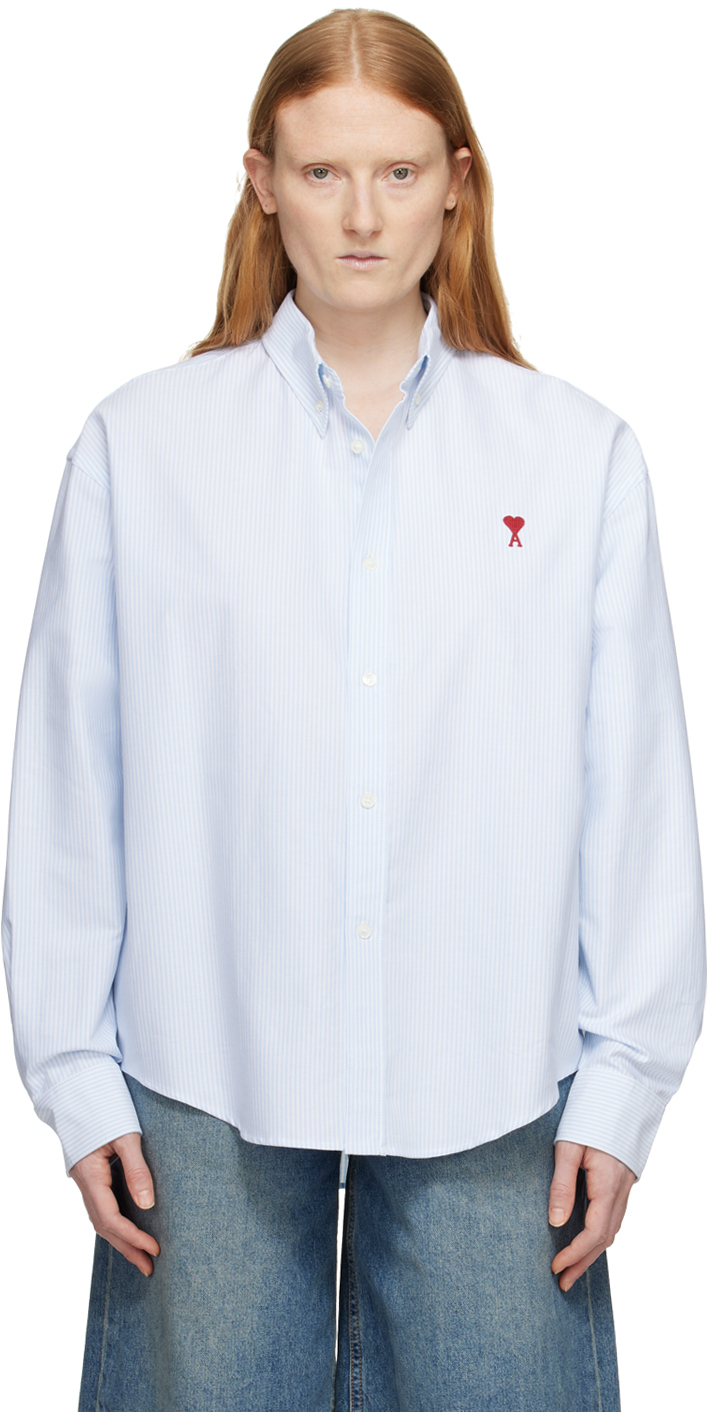 Blue & White Ami de Caur Shirt